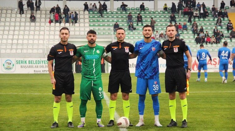 Anıl Küçükkaraca, Serik Belediyespor-Ankaraspor maçını yönetti